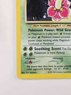 Meganium 11/111 Neo Genesis Unlimited Holo Rare WoTC Pokemon 2000 HP - Image 5