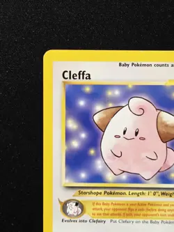 Cleffa #31 Rare Wizards Black Star Promo 2001 Pokemon League TCG WoTC - Image 3