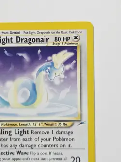 Light Dragonair 22/105 Rare Unlimited Neo Destiny WoTC Pokemon 2002 HP - Image 4