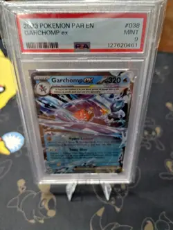 Pokemon Garchomp Ex 038/182 Paradox Rift PSA Mint 9- Fast Shipping - Image 1