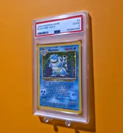 1999 Pokemon Base Set Blastoise Holo #2 PSA 2 Good Vintage WOTC - Image 2
