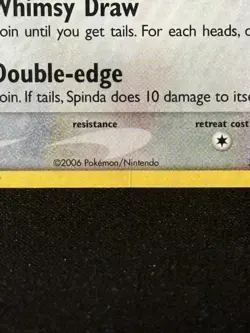 Spinda - 26/92 - Rare - Reverse Holo MP, English Pokemon EX Legend Maker Stamped - Image 4