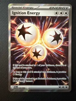 NM Ignition Energy 124/094 Ultra Rare Phantasmal Flames Pokemon - Image 1