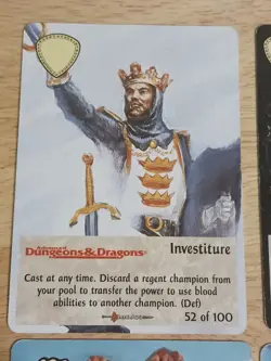 Spellfire Master the Magic 1st Edition 1994 Game Dungeons & Dragons 4 Card! - Image 2