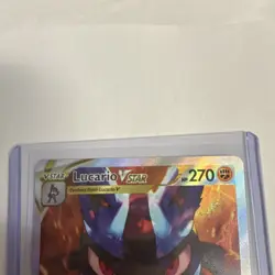 Pokemon TCG Lucario VSTAR SWSH291 SWSH Promo Holo 270HP English Hncl - Image 3