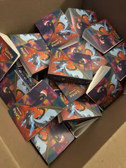 x80 Pokemon Phantasmal Flames Mini Portfolio Binder Lot (NO PACKS) - Image 1