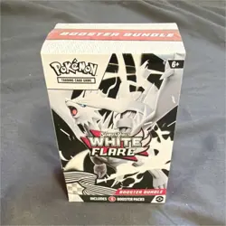 Pokemon TCG Scarlet & Violet White Flare Booster Bundle Box 6 Packs English - Image 1