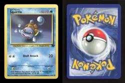 Squirtle 68/82 Team Rocket Unlimited MP Pokemon - Image 3