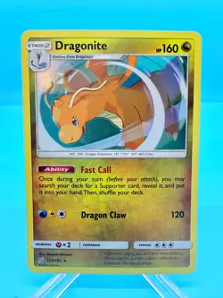 Dragonite Holo #119/181 – NM – Pokemon Team Up – Kanto Dragon Power - Image 1