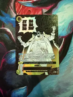 ZEHAHAHAHA! ALT ART MANGA EVENT OP16-116 One Piece The Time of Battle English NM - Image 1