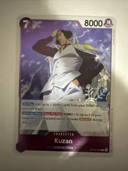 Kuzan OP16-063 R The Time of Battle Foil English One Piece - Image 1