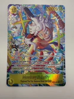 Monkey.D.Luffy (Alternate Art) EB04-061 Adventure on Kami's Island One Piece NM - Image 1