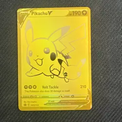 Pikachu V SWSH145 SWSH: Sword & Shield Promo Cards Holo - Image 1