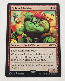 Goblin Piledriver - Light Play MTG Secret Lair #021 Mike Uziel - Image 1