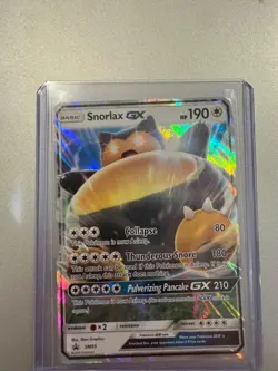 Snorlax GX SM05 promo Pokemon Card near mint - Image 1