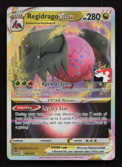 Regidrago VSTAR 136/195 Ultra Rare Prize Pack Series Cards NM 2022 - Image 1