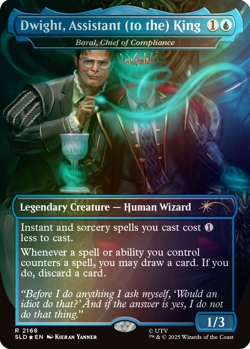 MTG Secret Lair x The Office Dwight’s Destiny Foil Edition Superdrop - Image 2