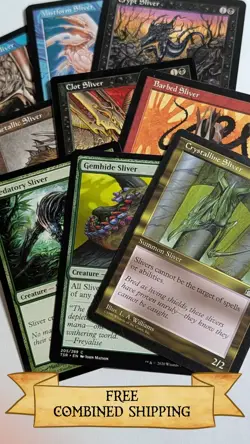 Magic The Gathering: Commander Staples Sliver Lot - Image 1