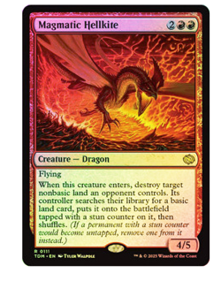 Magmatic Hellkite - Foil Tarkir: Dragonstorm MTG - Image 1