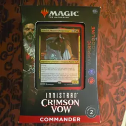 Magic the Gathering Commander Innistrad Crimson Vow Vampiric Bloodline Sealed - Image 1