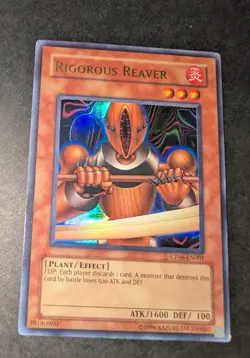 Yugioh Rigorous Reaver CP06-EN001 Ultra Rare Very Good Condition Champion Pack - Image 2