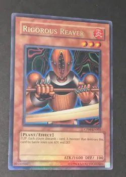 Yugioh Rigorous Reaver CP06-EN001 Ultra Rare Very Good Condition Champion Pack - Image 4