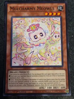 YuGiOh TCG- Mulcharmy Meowls Common- L26D-ENX13 Or L5DD-ENA14 NM - Image 1