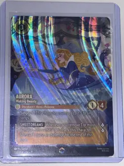 Disney Lorcana TCG Aurora - Waking Beauty 205/204 Enchanted Foil English - Image 3
