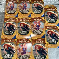 Lorcana Wilds Unknown Sleeved Booster Pack x11 - Image 1