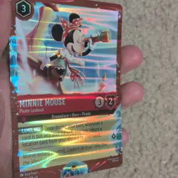 Disney Lorcana TCG Cruise Exclusive Promo Holofoil Lot of Mickey Minnie Goofy - Image 2