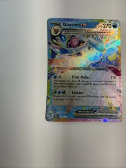 Glaceon ex 026/131 Prismatic Evolutions Holo TCG Pokemon Card English - Image 3