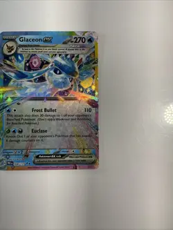 Glaceon ex 026/131 Prismatic Evolutions Holo TCG Pokemon Card English - Image 4