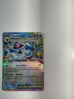 Glaceon ex 026/131 Prismatic Evolutions Holo TCG Pokemon Card English - Image 5
