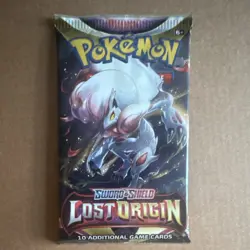 Pokemon Sword & Shield Lost Origin Booster Pack 10 Cards Hisui Zoroark English - Image 1