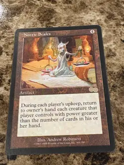 NOETIC SCALES Magic the Gathering MTG Urza's Saga HP - A - Image 1