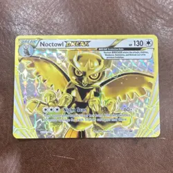 Pokemon Noctowl BREAK Promo Holo XY136 130 HP XY Pokemon TCG Card - Image 1