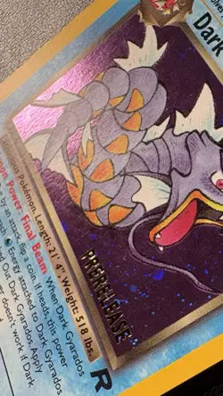 Pokemon TCG Dark Gyarados Holo Rare Card 8/82 Prerelease NM - Image 2