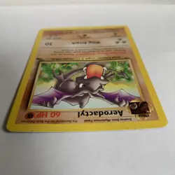 Pokemon TCG Aerodactyl Fossil Card 16/62 Regular Vintage Card - 1999 - MP - Image 5
