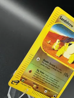 Pokemon TCG Sandshrew Card 92/144 Skyridge E-Reader Reverse Holo LP/NM - Image 3