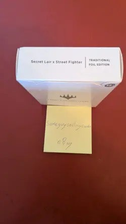 Secret Lair X Street Fighter FOIL Edition Sealed Unopened Magic MTG New - Image 3