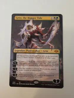 Grist, the Hunger Tide - MTG - Borderless - Modern Horizons 2 - #306 - LP - Image 1