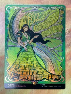 MTG LTR 0742 Arwen, Mortal Queen NM EN Borderless Poster Foil - Image 1
