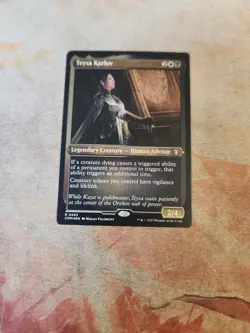 Teysa Karlov FOIL ETCHED Commander Masters MTG NM - Image 1