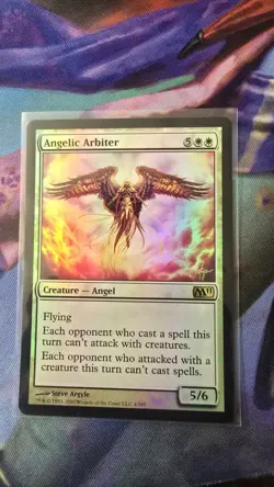 Wizards of the Coast Angelic Arbiter Foil Rare White Angel Creature 4/249 EN - Image 1
