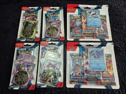 Pokemon TCG Paradox Rift 3 Pack Blister x2 & 1 Pack Blister x4 - Image 1