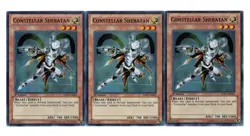 Yugioh- 3X Constellar Sheratan - Super - 1st Edition - HA07-EN005 - Near Mint - Image 1