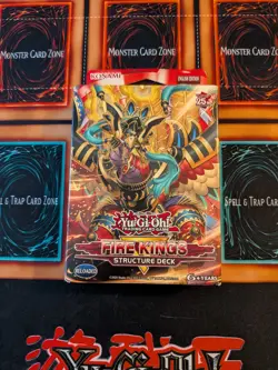 Fire Kings Reloaded Yu-Gi-Oh Structure Deck 1st Edition - Image 1