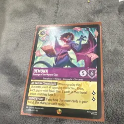 Disney Lorcana TCG Demona Scourge of the Wyvern Clan 55/204 English - Image 1
