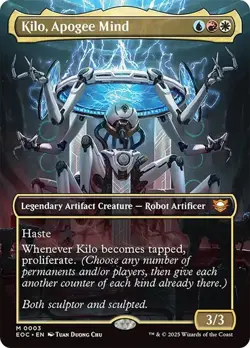 MTG - Kilo, Apogee Mind - Borderless - Edge of Eternities - Magic the Gathering - Image 1