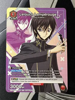Union Arena English Lelouch Lamperouge Promo UEPR/CGH-1-091 - Image 1